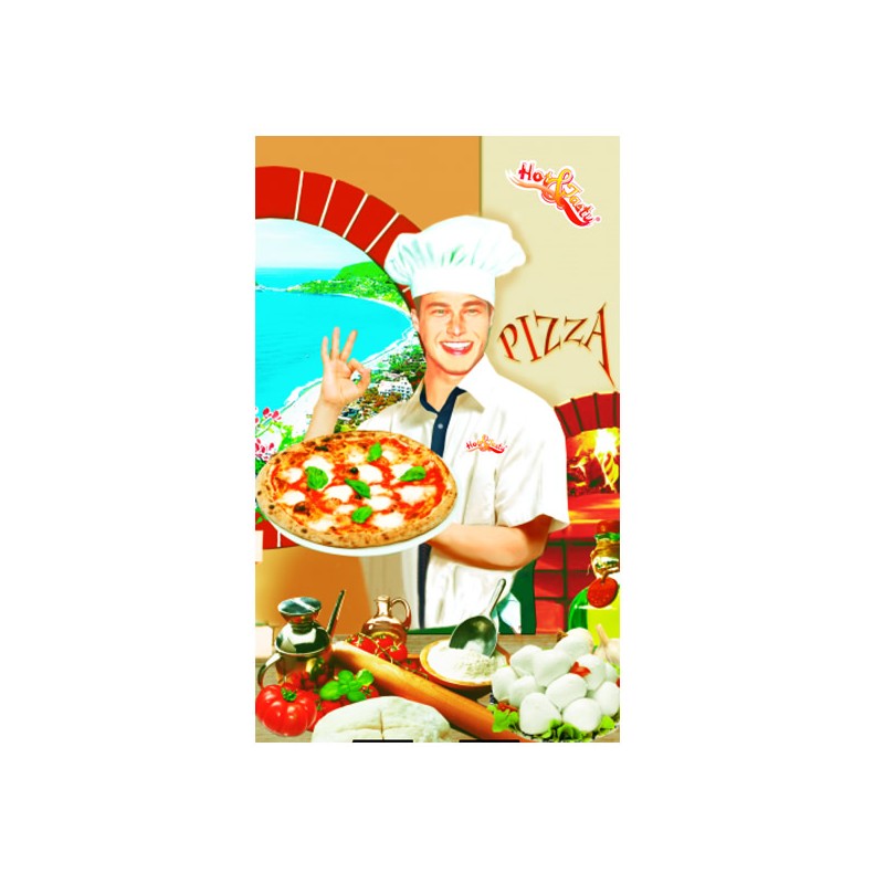 Caja Pizza Vesubio Calzone 31X17X7 Cm. (150 Unds.)
