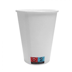 Vaso Cartón Blanco 8 Oz 240 Ml. (50 Unds.)