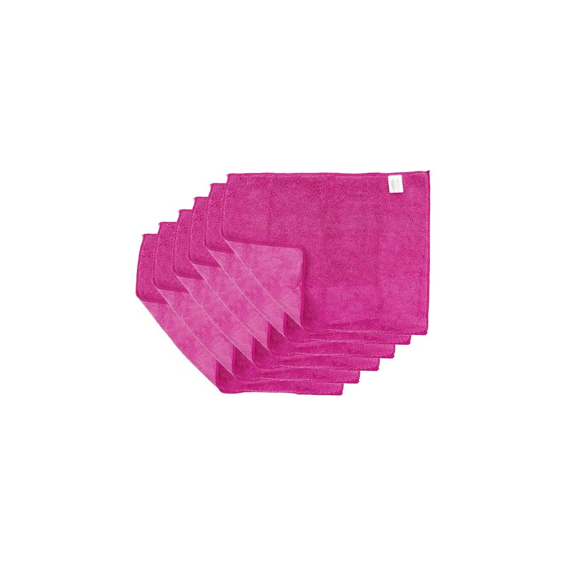 Paño Microfibra 30X40 Volumen Fucsia (12 Unds.)